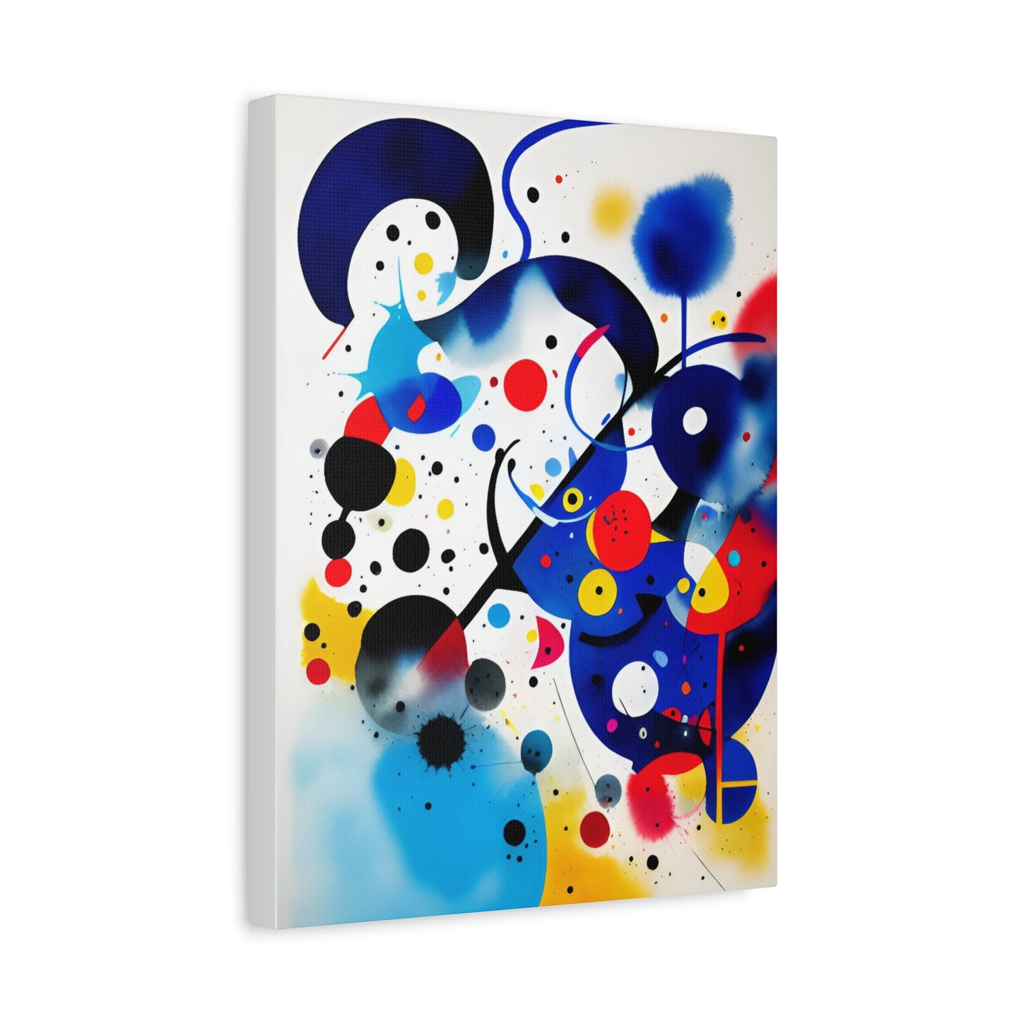 Miro-inspired Matte Canvas, Stretched, 1.25"