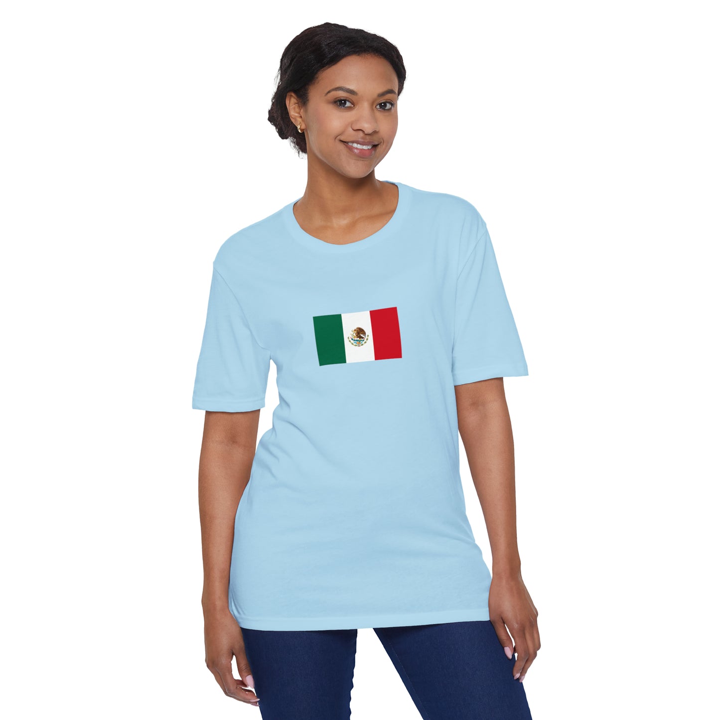 Mexican Flag, Unisex District® Re-Tee®