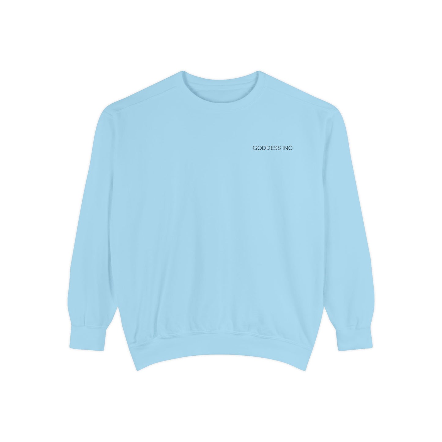 GODDESS INC Garment-Dyed Sweatshirt