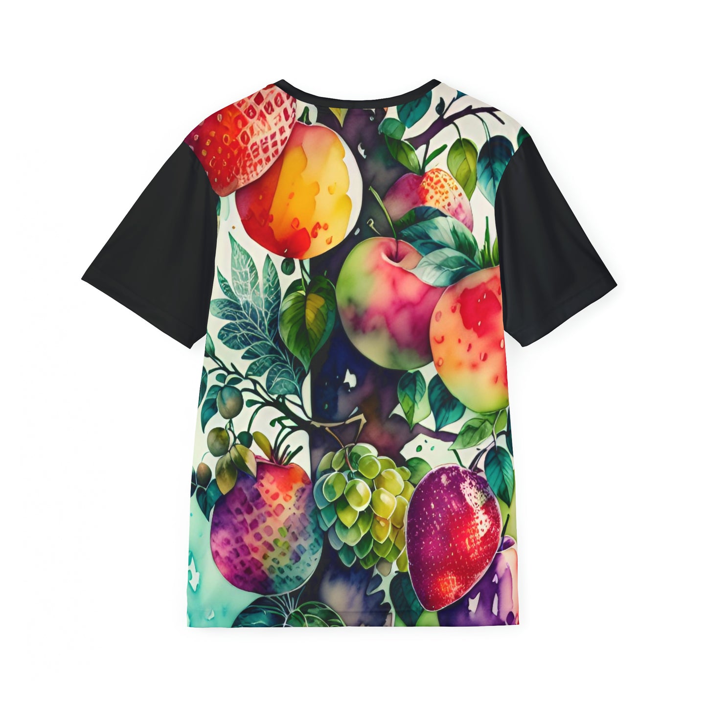 Fruit Garden watercolor, Men's Sports T-shirt