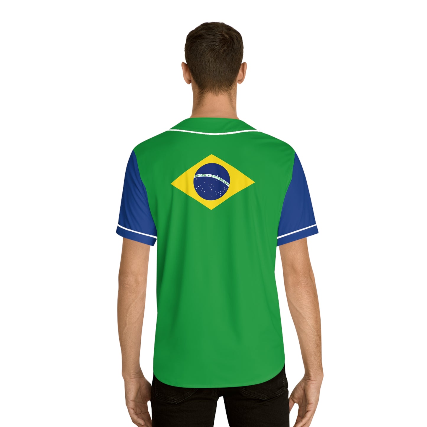 BRAZIL Men's Baseball Jersey