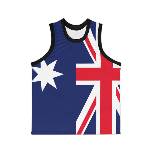 Australian Flag, Unisex Basketball Jersey