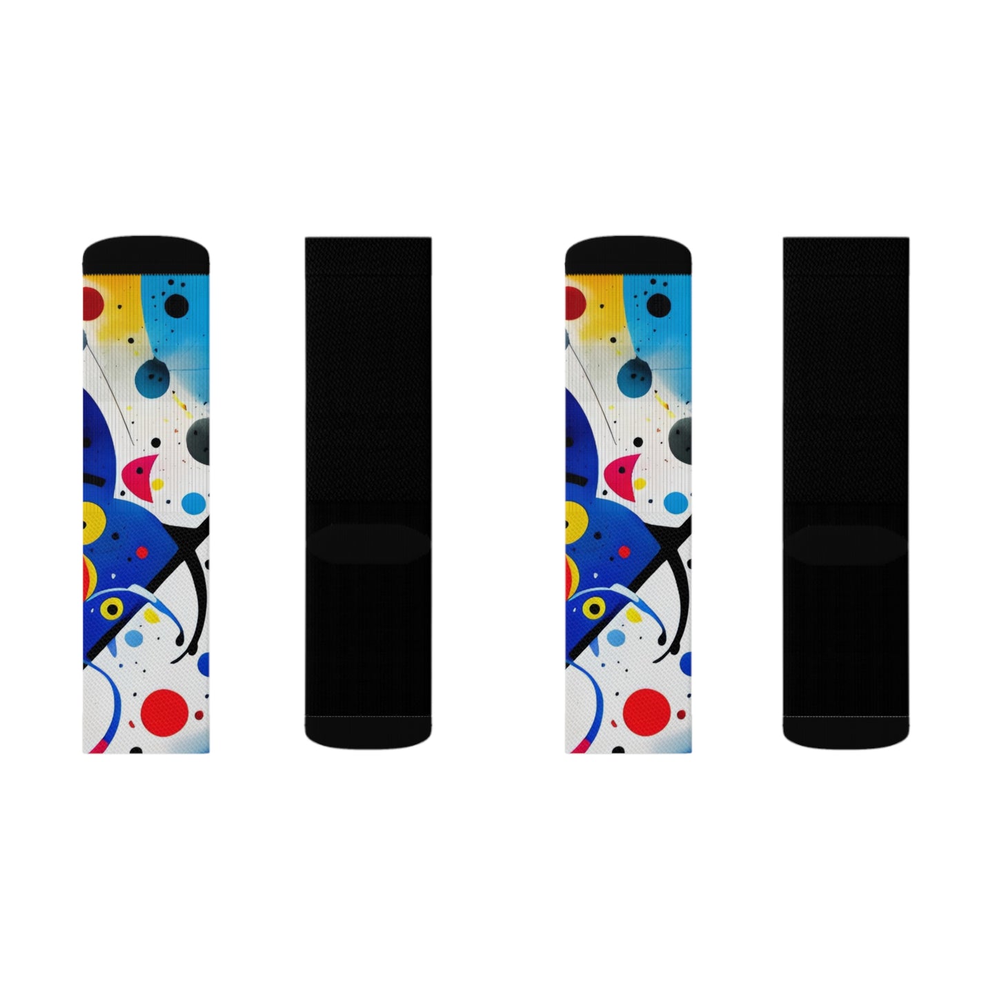 Sublimation Socks, Inspired by Miro