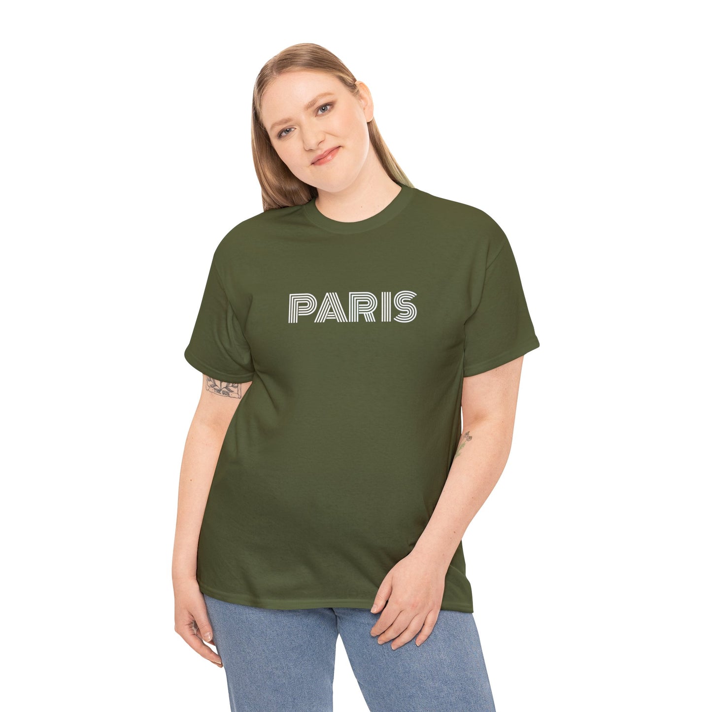 PARIS Unisex Heavy Cotton Tee