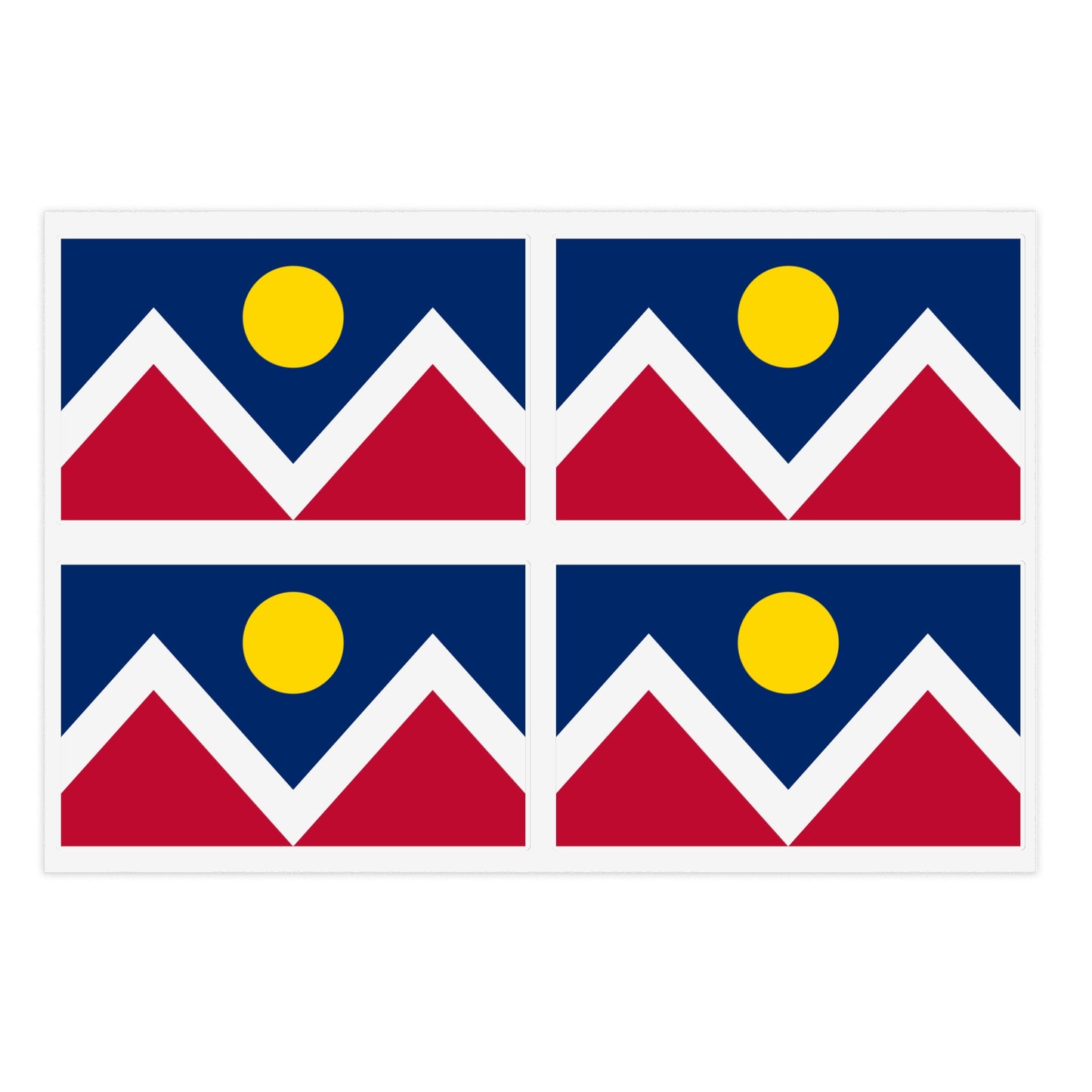 Denver Flag, Sticker Sheets