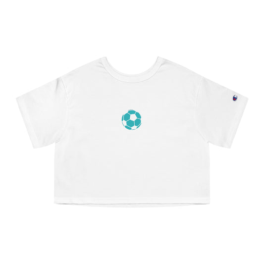 Champion Women's Heritage Cropped T-Shirt, SOCCER