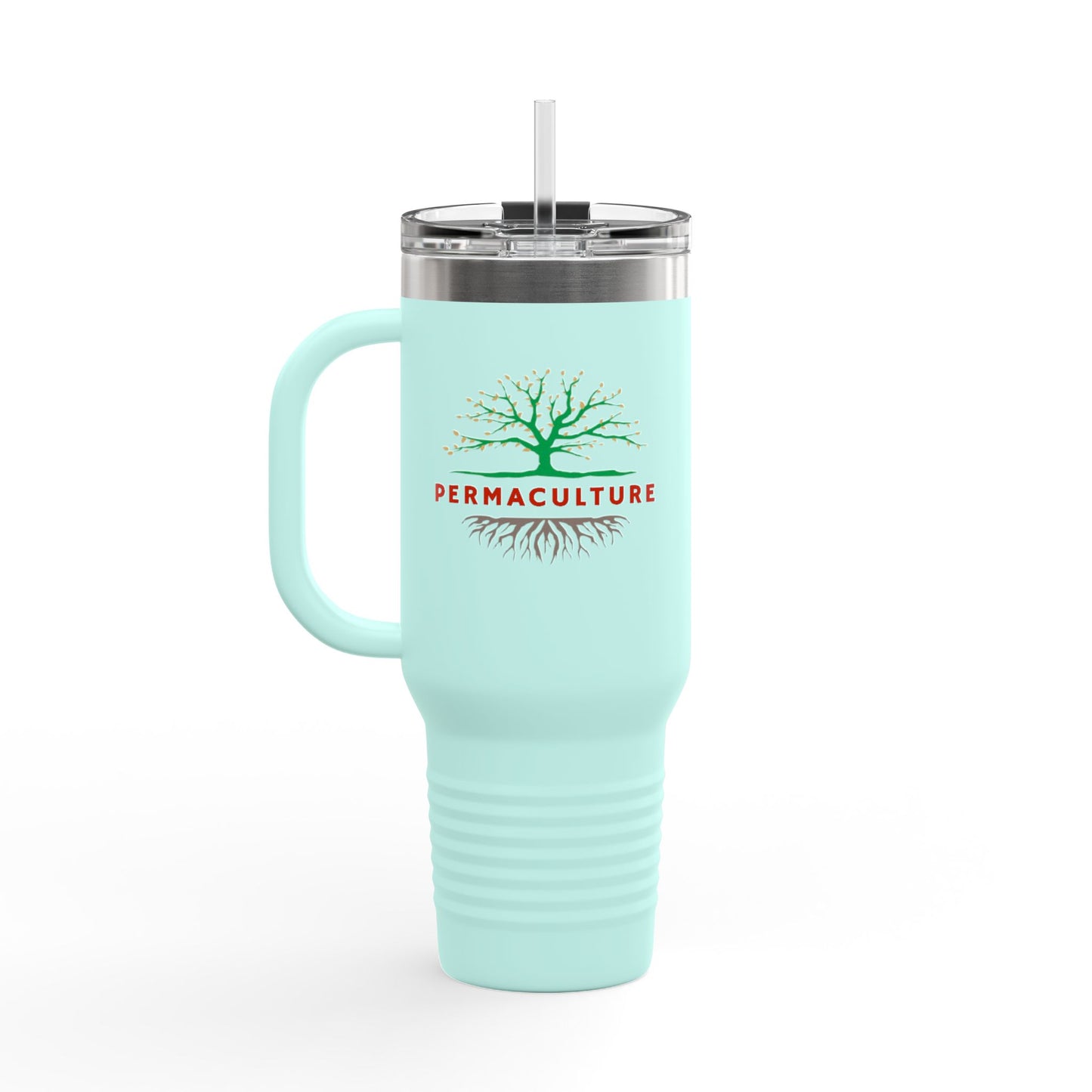 PERMACULTURE Insulated Travel Mug, 40oz