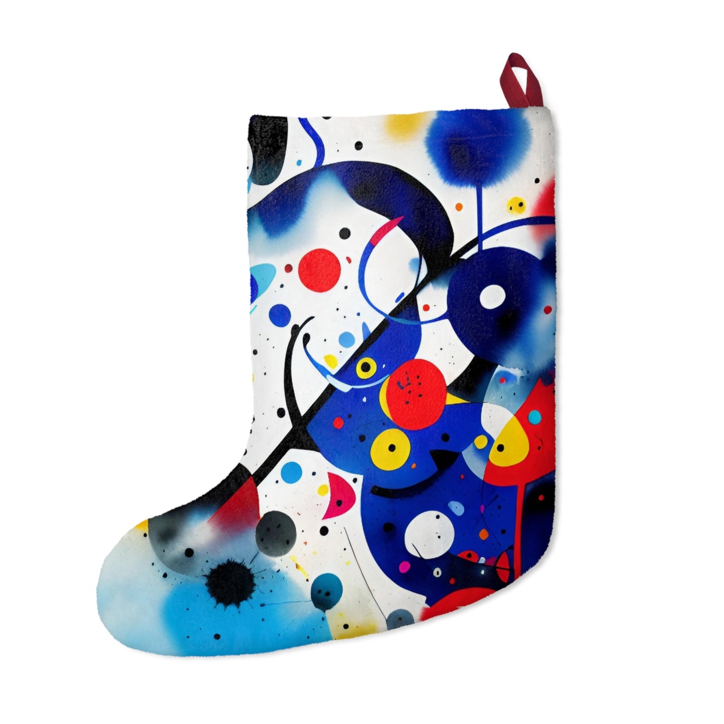 Abstract Christmas Stockings, Inspired by Miro