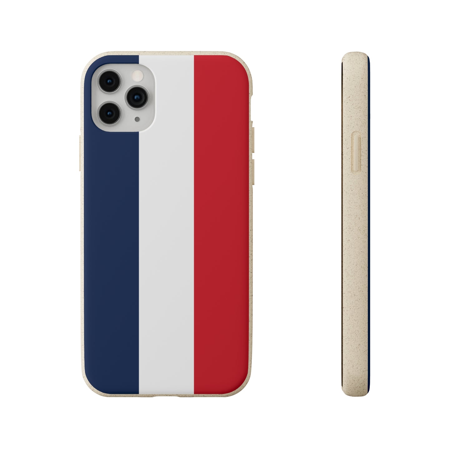 Biodegradable Cases, French Tricolour