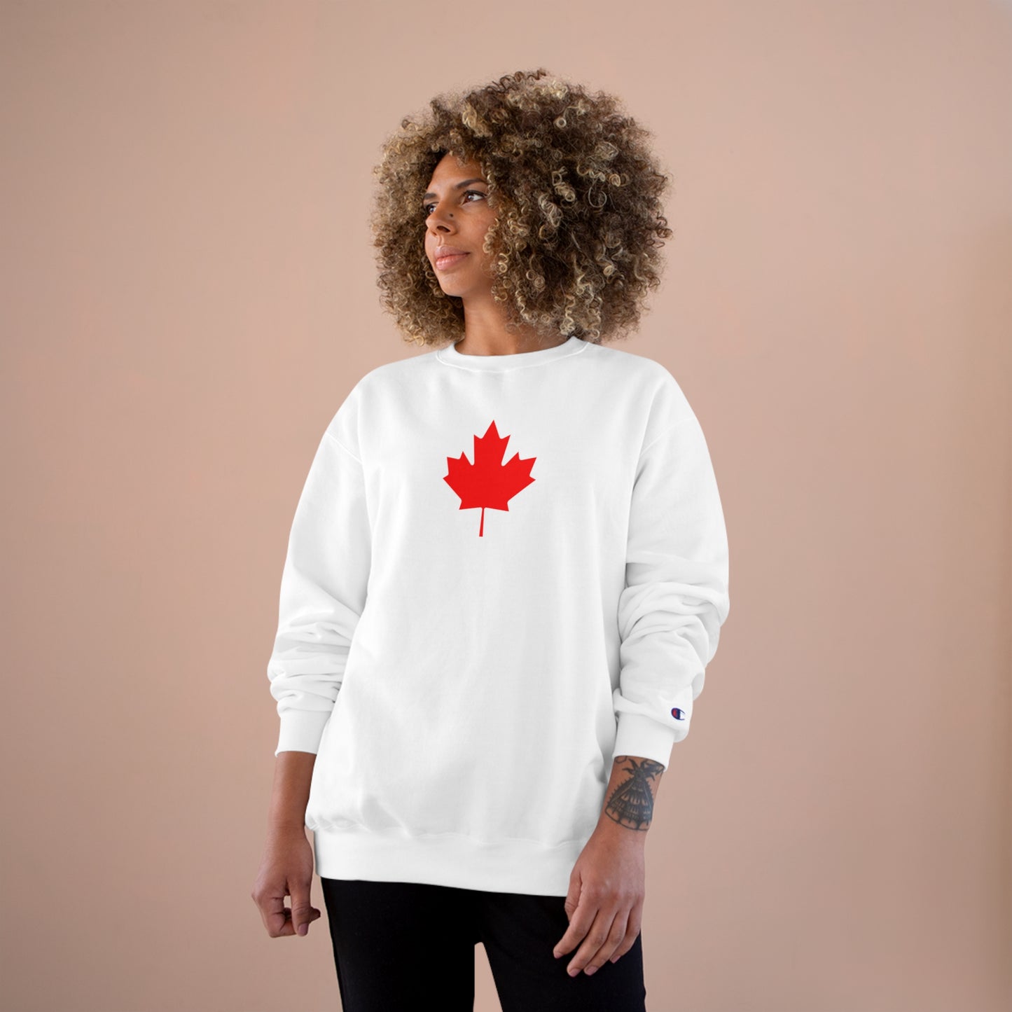 Champion Sweatshirt, Canadian Maple Leaf