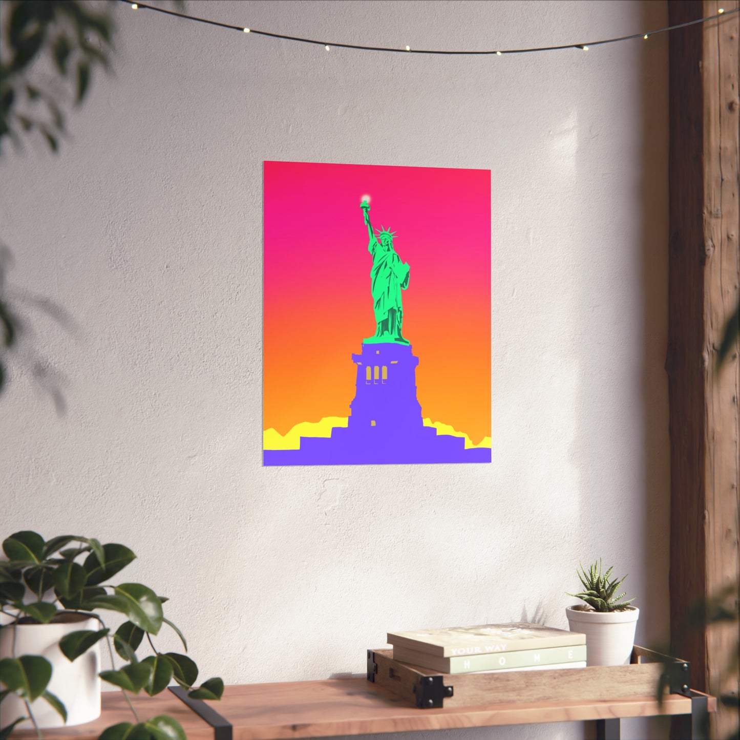 Statue of Liberty Pop Art, Fine Art Posters