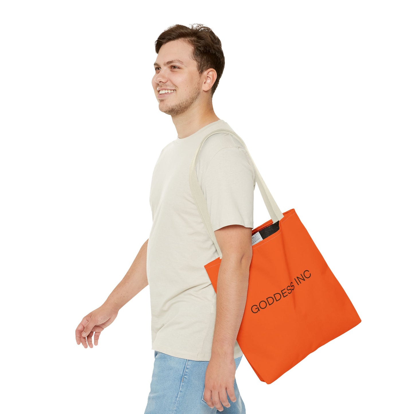 GODDESS INC Tote Bag, Orange