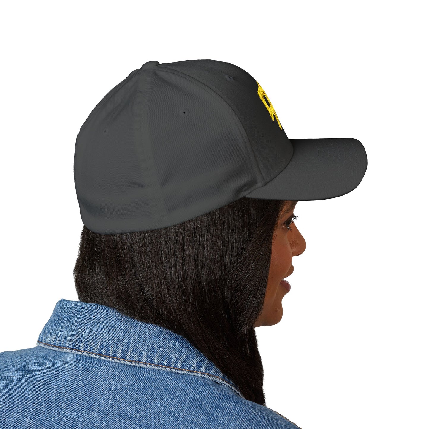 Zhongguo, Closed-Back Structured Cap (Embroidery)