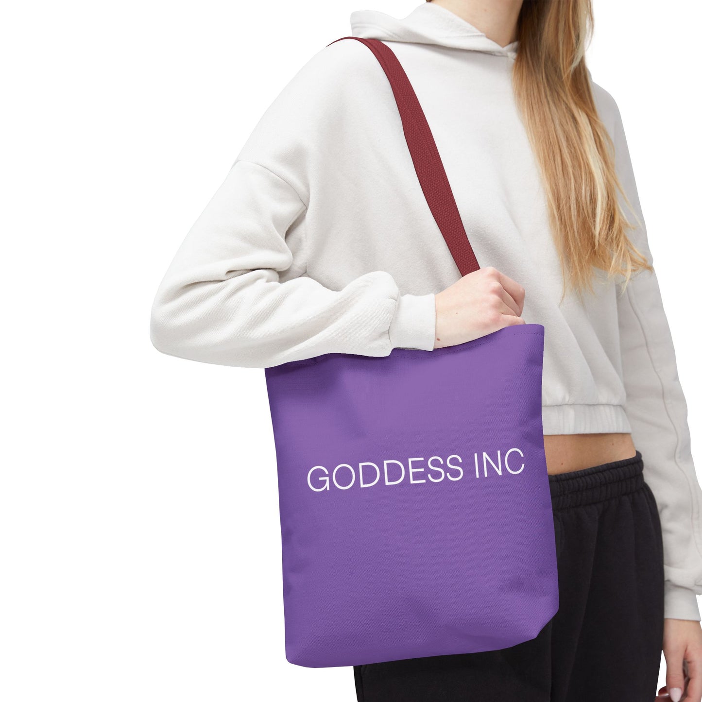 GODDESS INC Tote Bag, Light Purple
