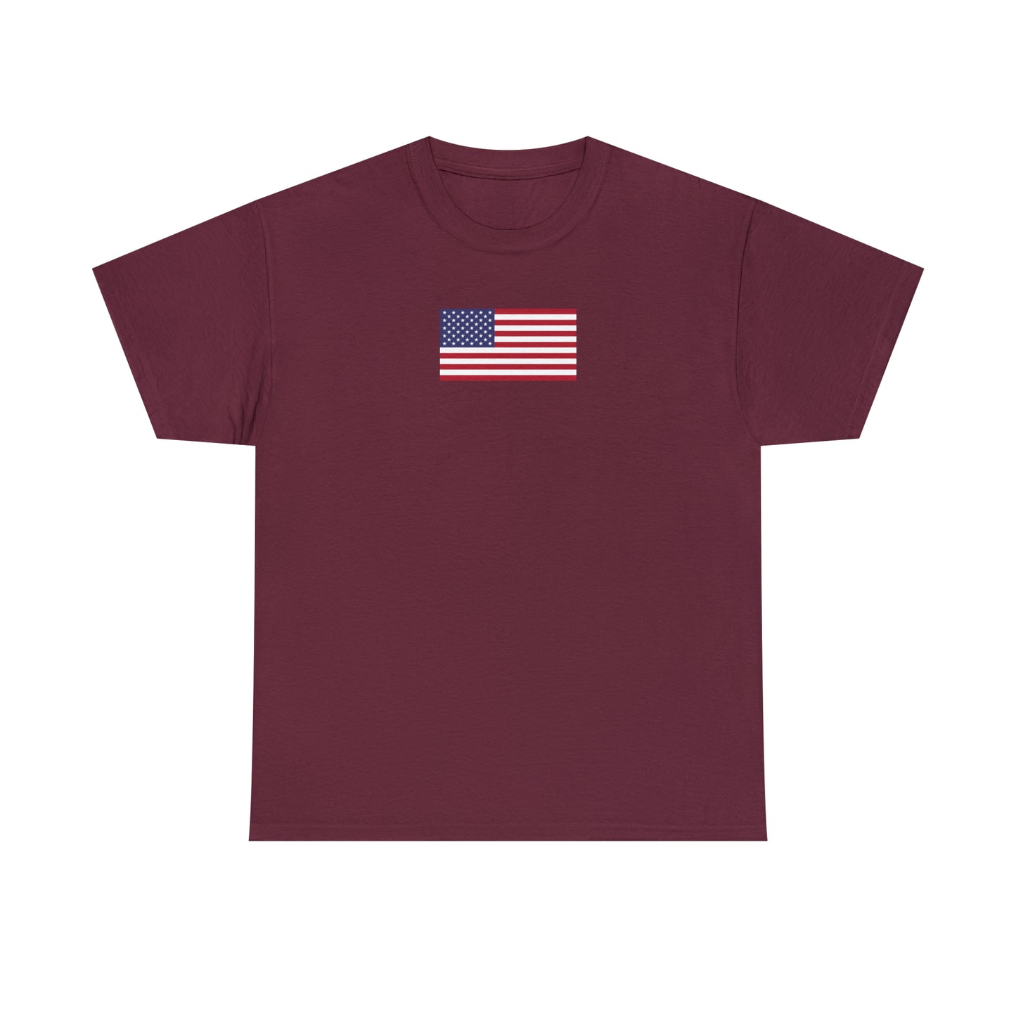 American Flag Unisex Heavy Cotton Tee