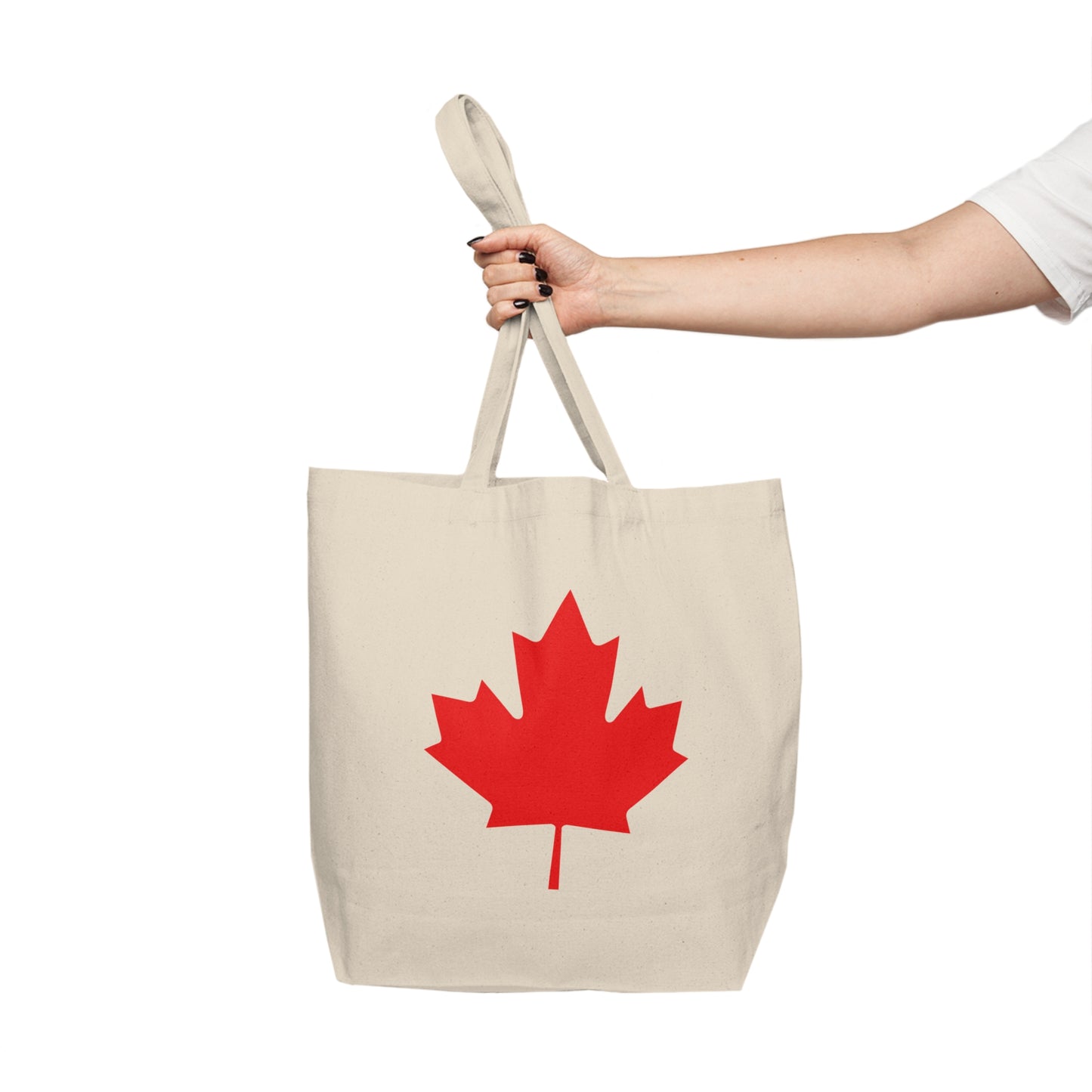 Canadian Maple Leaf Shopping Tote