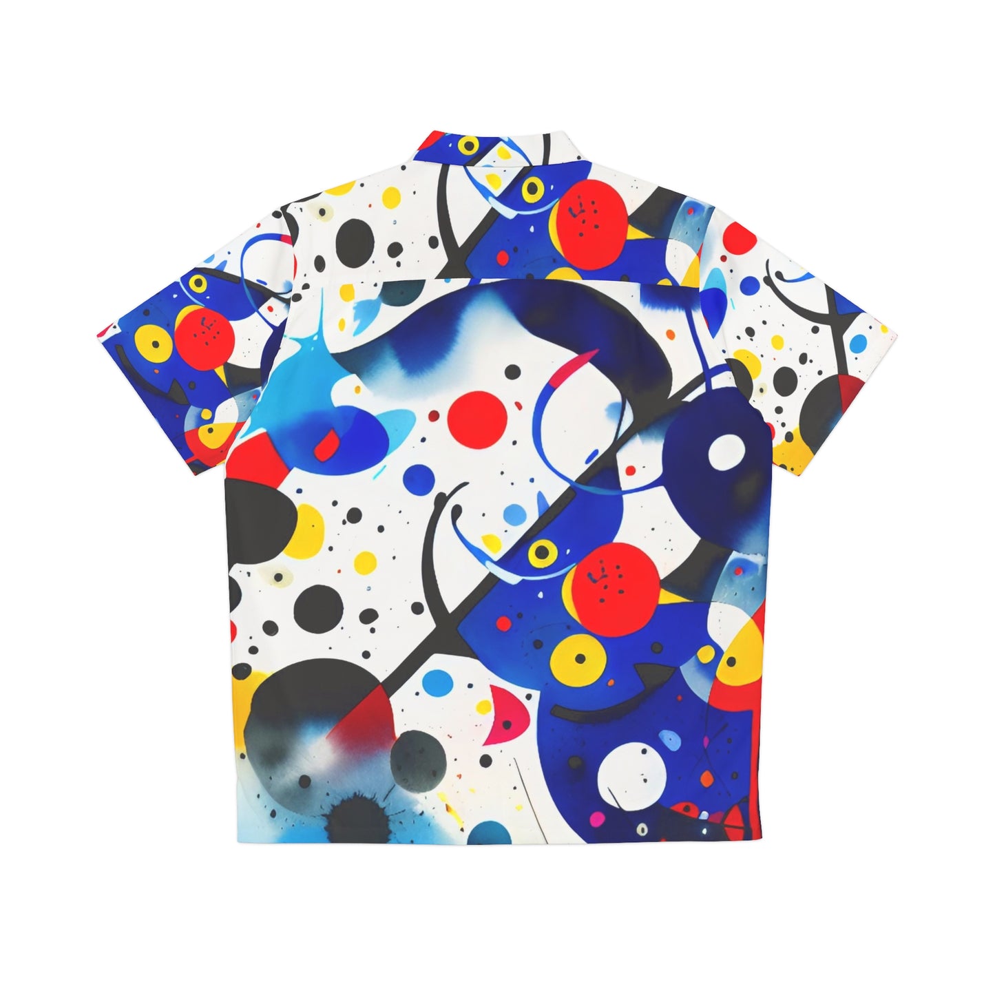Abstract Art, Men's Hawaiian Shirt, Inspired by Miro
