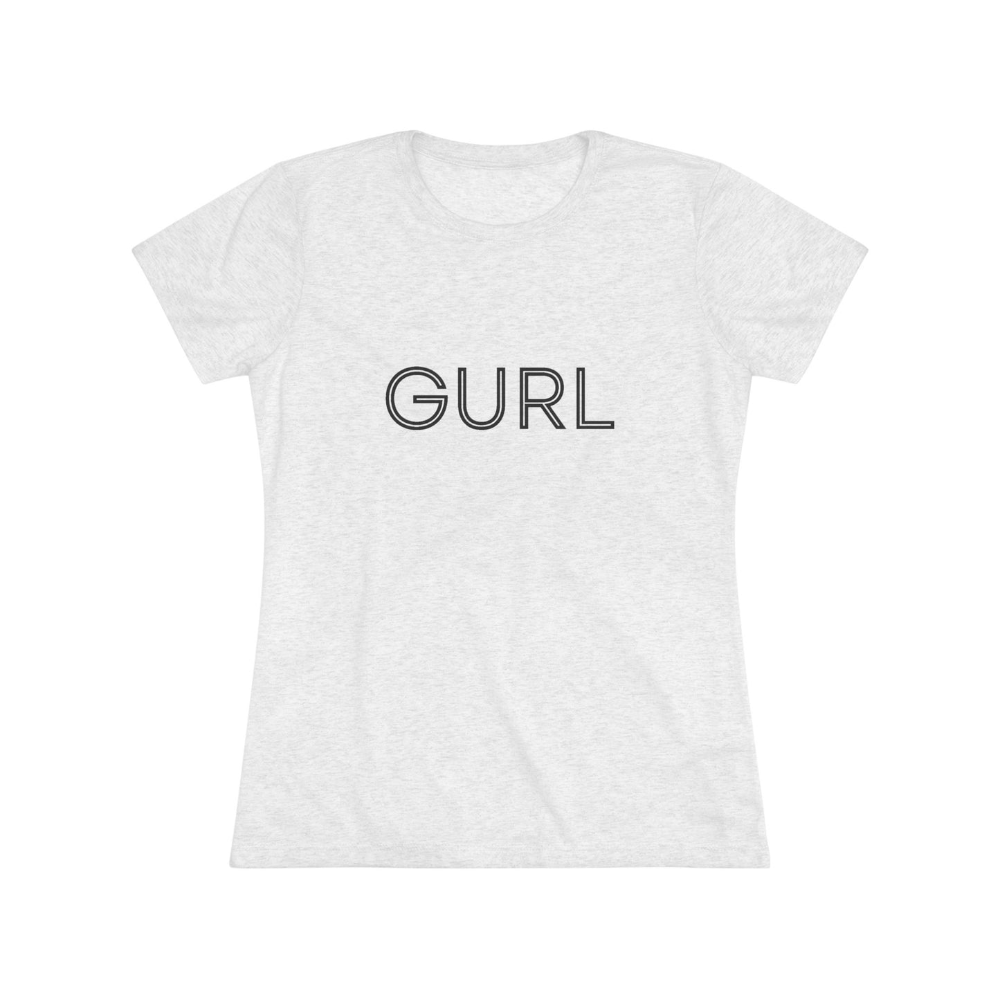 Women's Triblend Tee, GURL