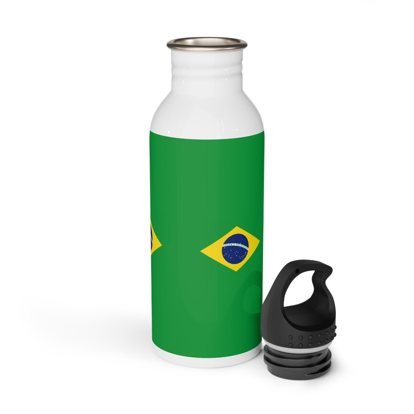 BRAZIL, Stainless Steel Water Bottle