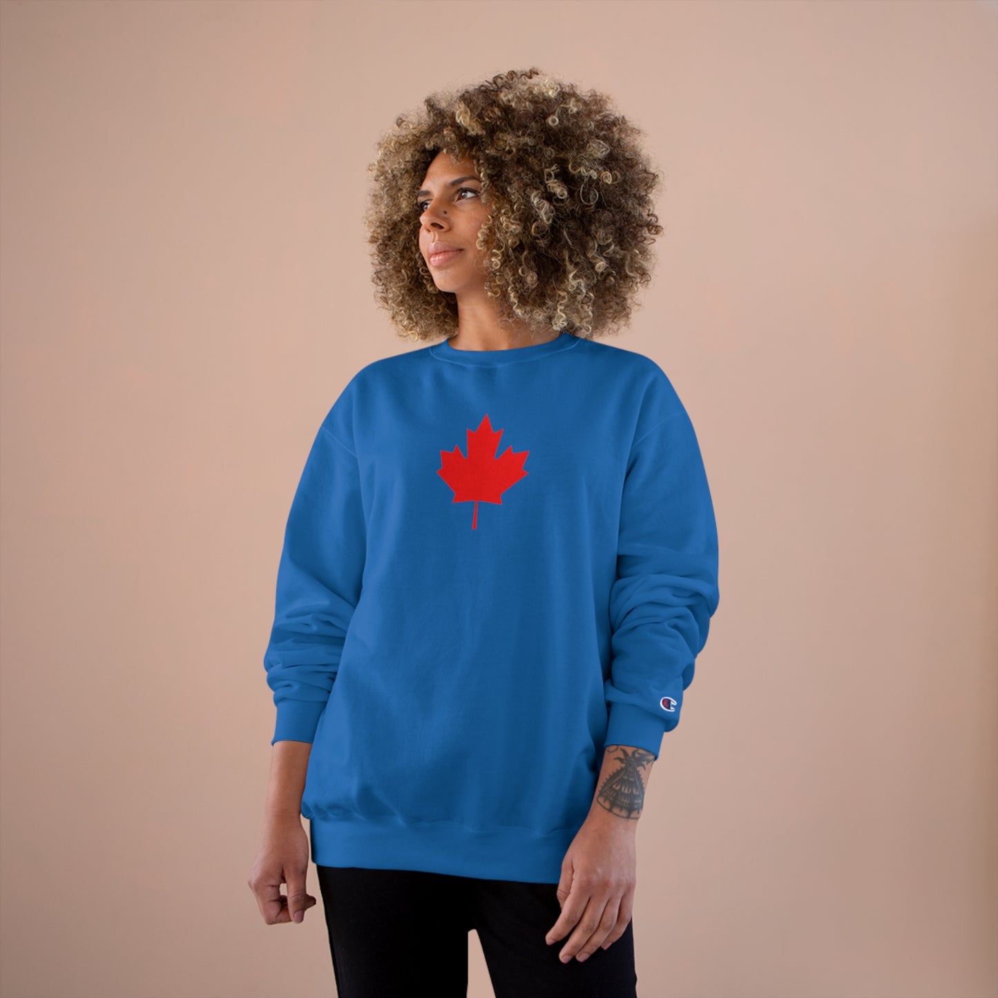 Champion Sweatshirt, Canadian Maple Leaf
