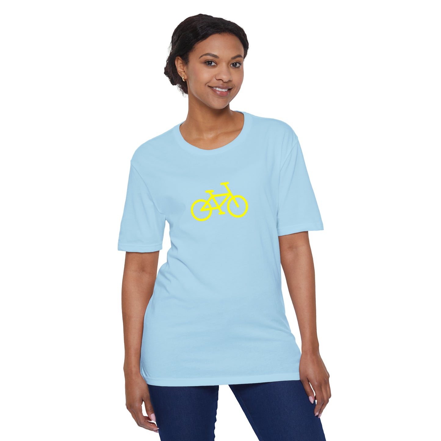 BIKE Unisex District® Re-Tee®, Gold Print
