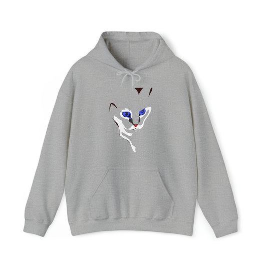 Cat, Unisex Heavy Blend™ Hooded Sweatshirt