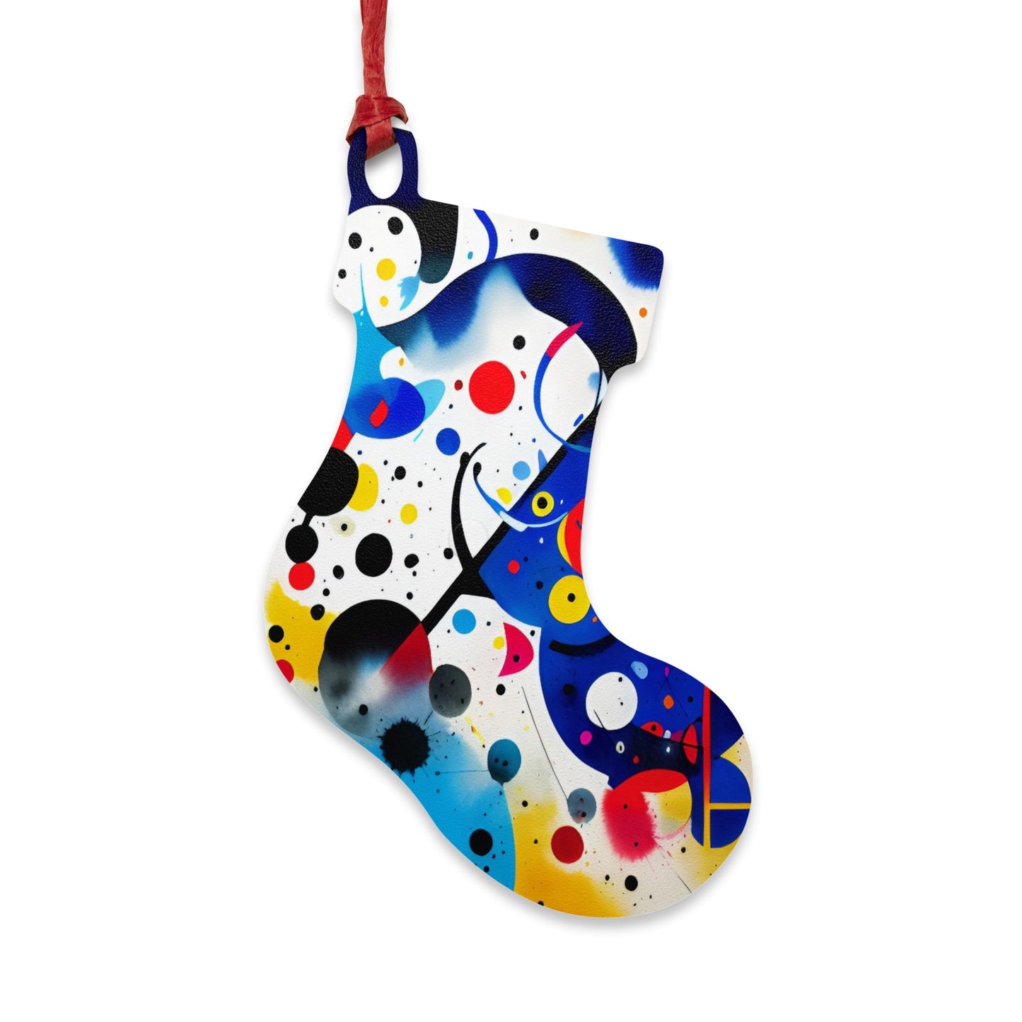 Wooden Ornaments, Inspired by Miro