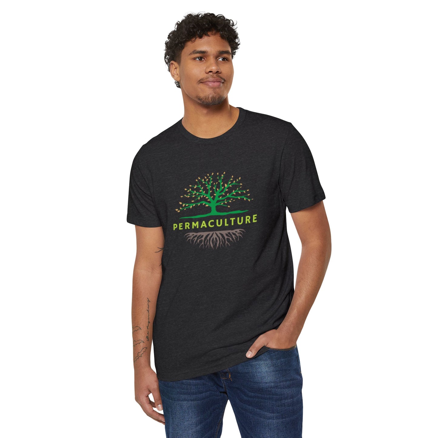 Permaculture, Unisex Recycled Organic T-Shirt
