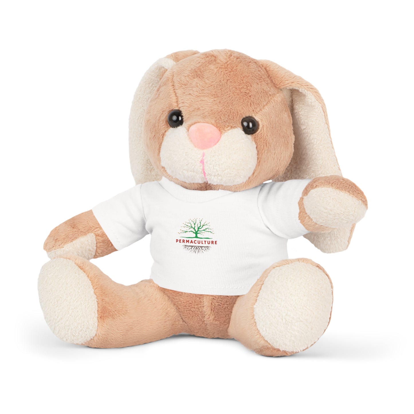 Plush Toy with a Permaculture Shirt
