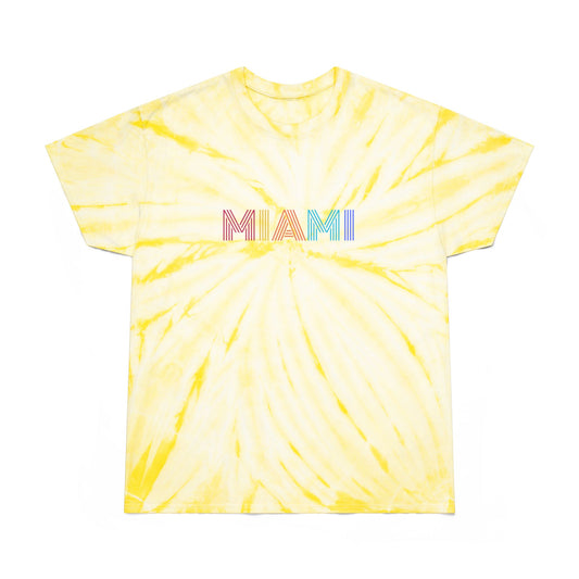 MIAMI, Tie-Dye Tee, Cyclone