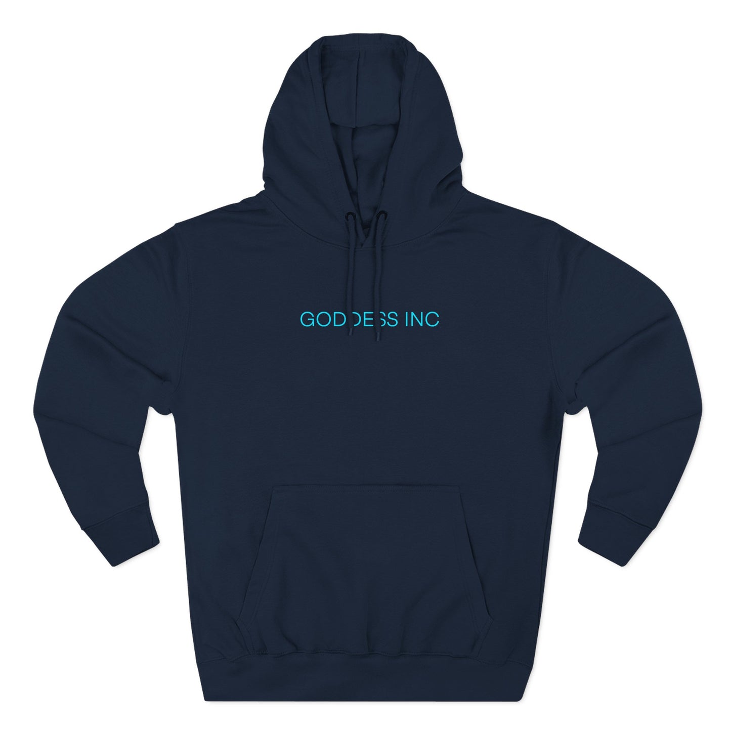 GODDESS INC Three-Panel Fleece Hoodie