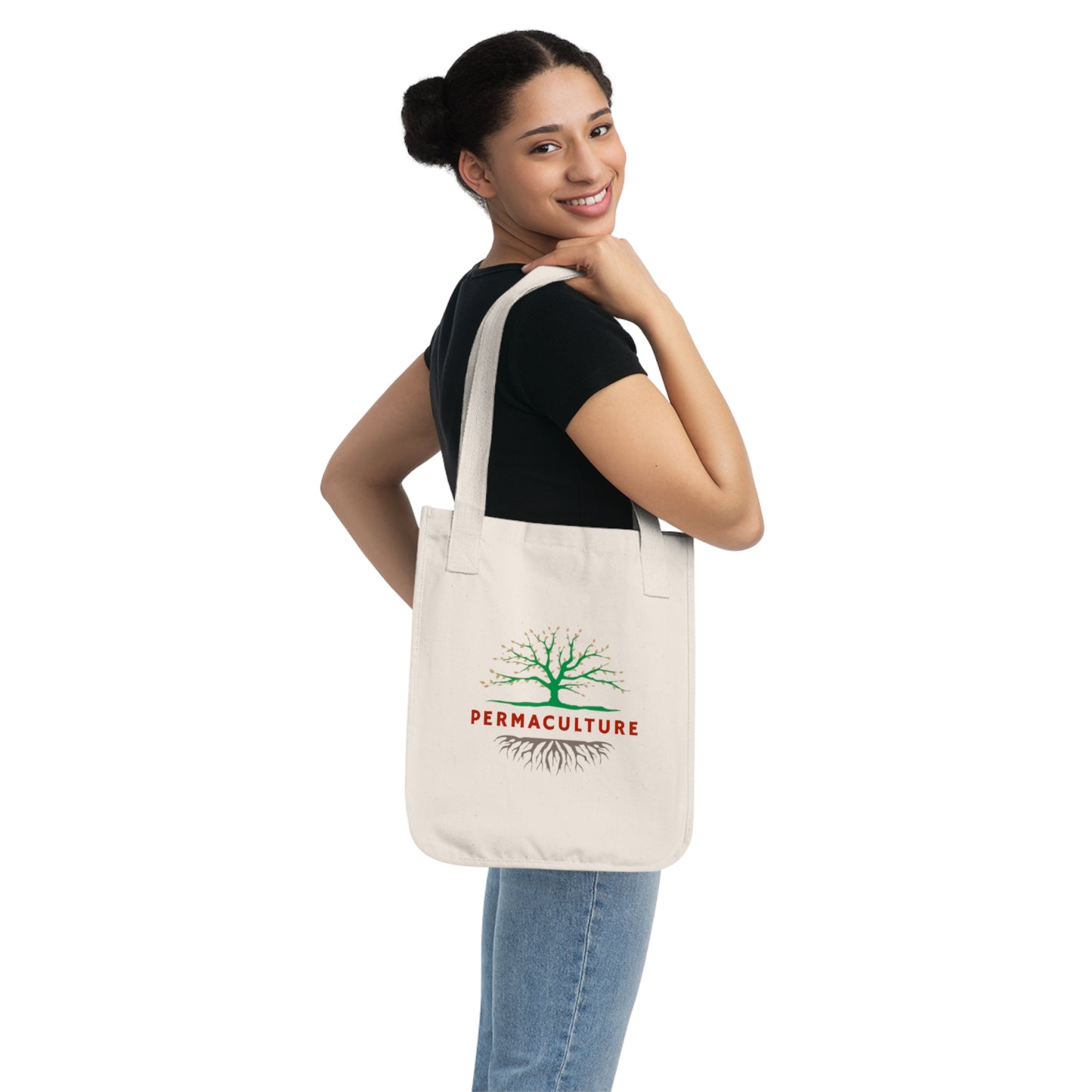 Permaculture, Organic Canvas Tote Bag