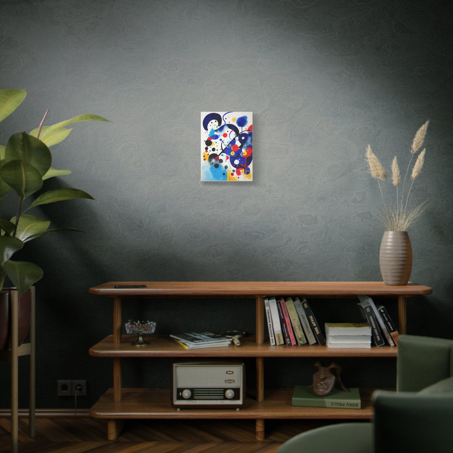 Miro-inspired Matte Canvas, Stretched, 1.25"