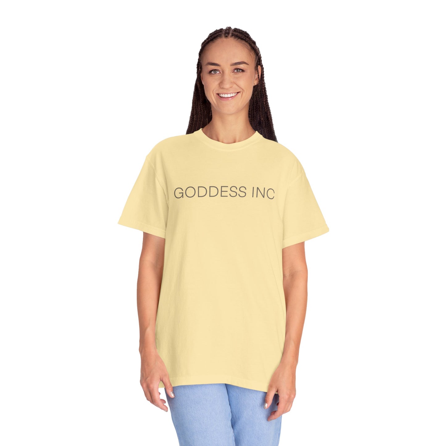 GODDESS INC Garment-Dyed T-shirt