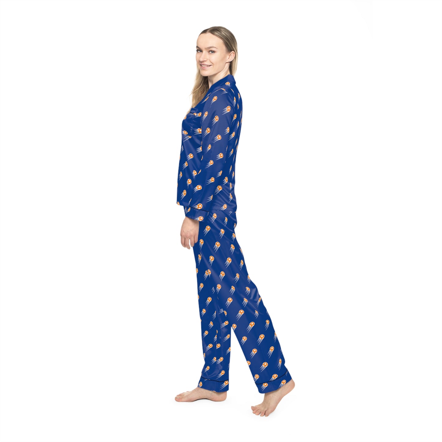 SOCCER Women's Satin Pajamas