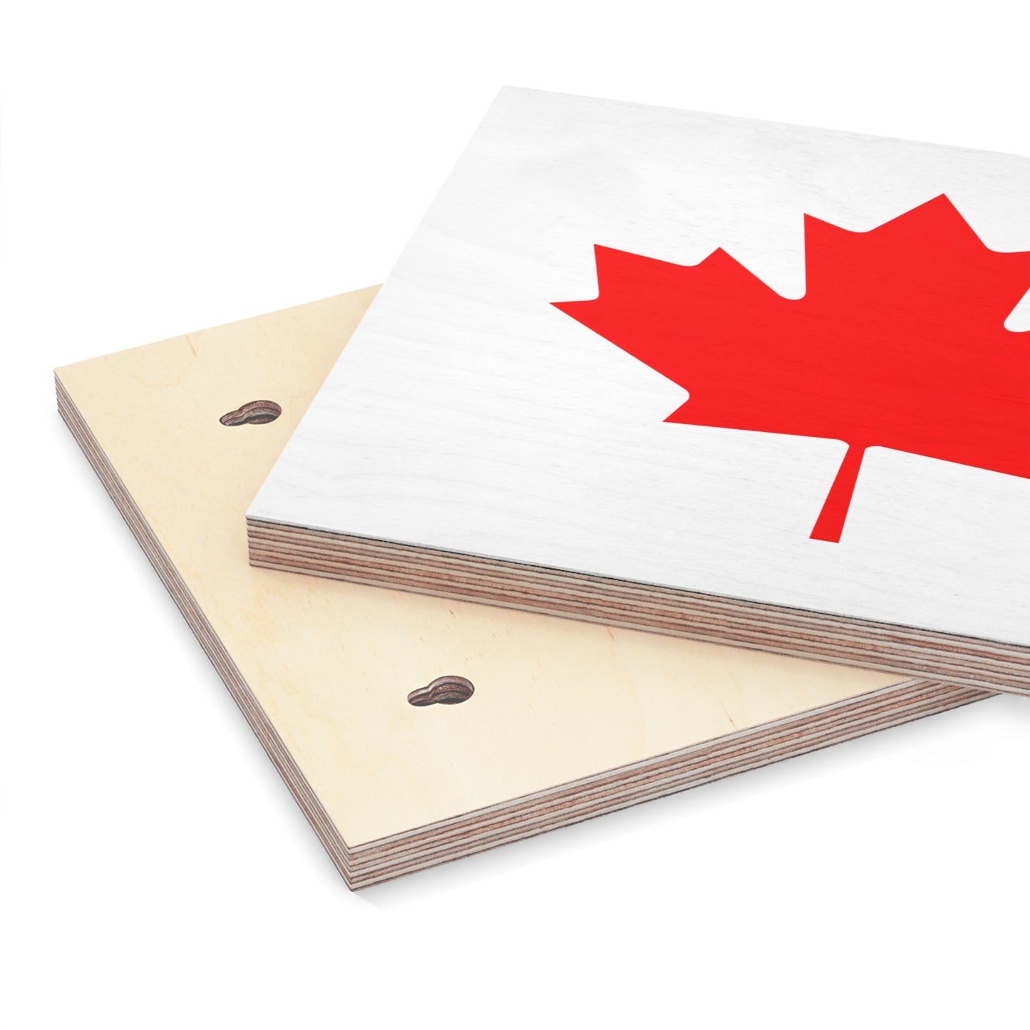 Wood Canvas, Canadian Maple Leaf