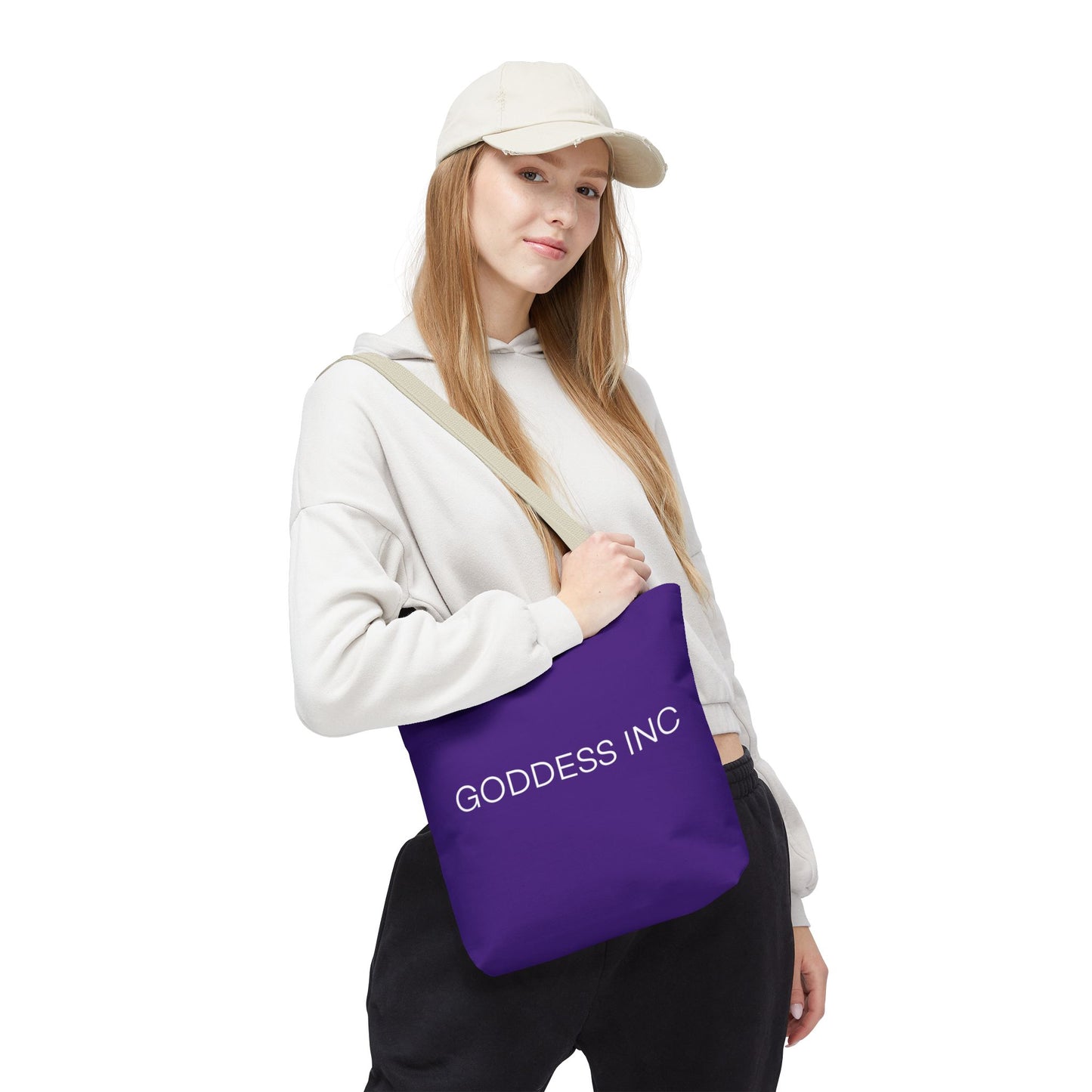 GODDESS INC Tote Bag, Purple