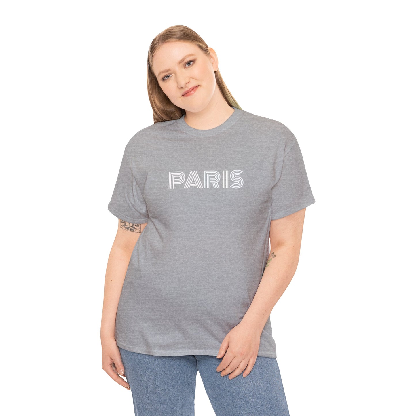 PARIS Unisex Heavy Cotton Tee