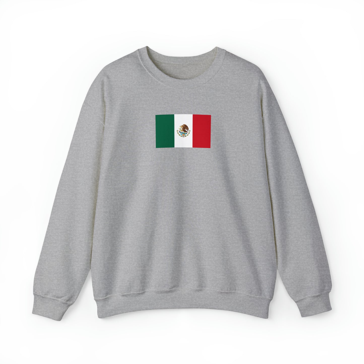 Mexican Flag, Unisex Heavy Blend™ Crewneck Sweatshirt