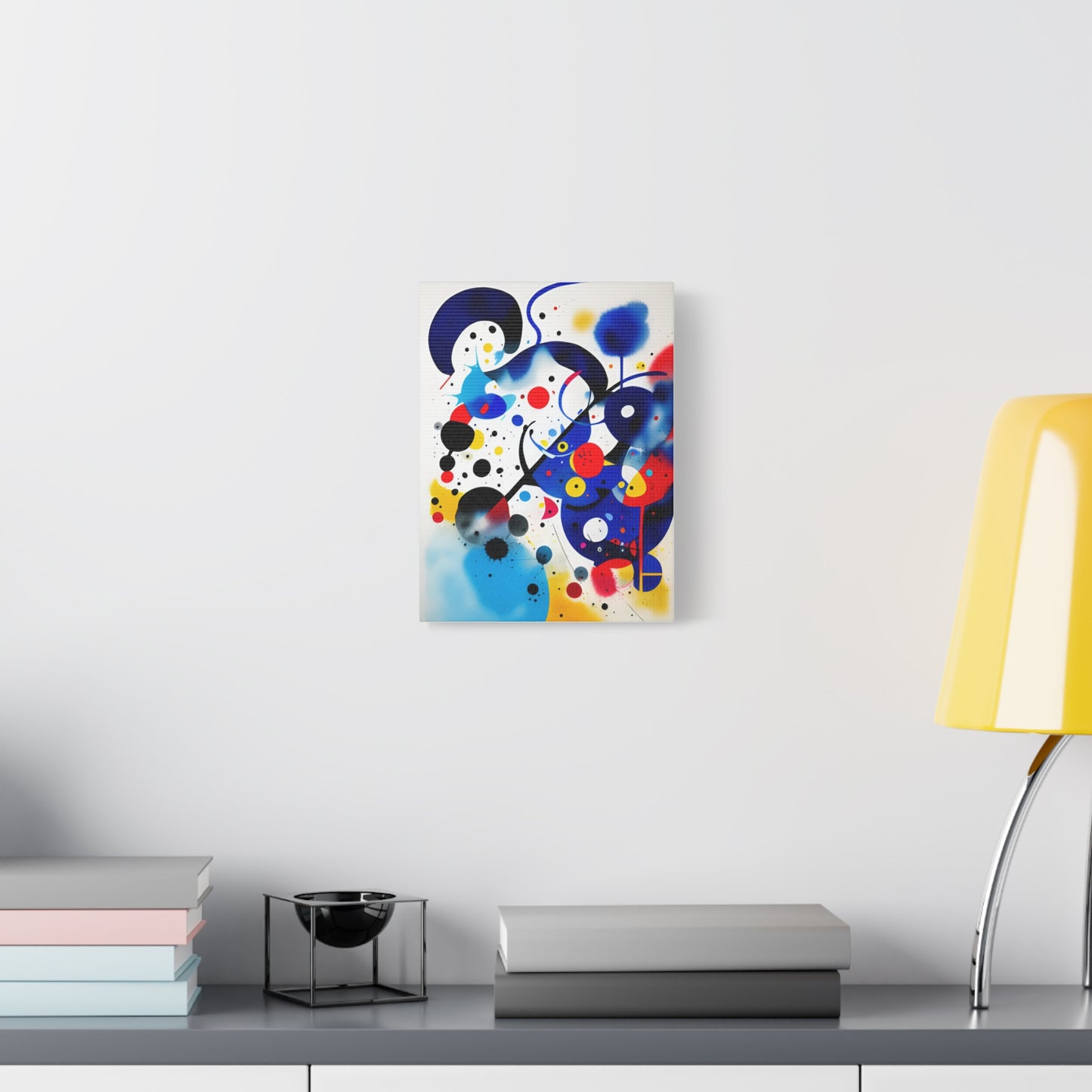 Miro-inspired Matte Canvas, Stretched, 1.25"