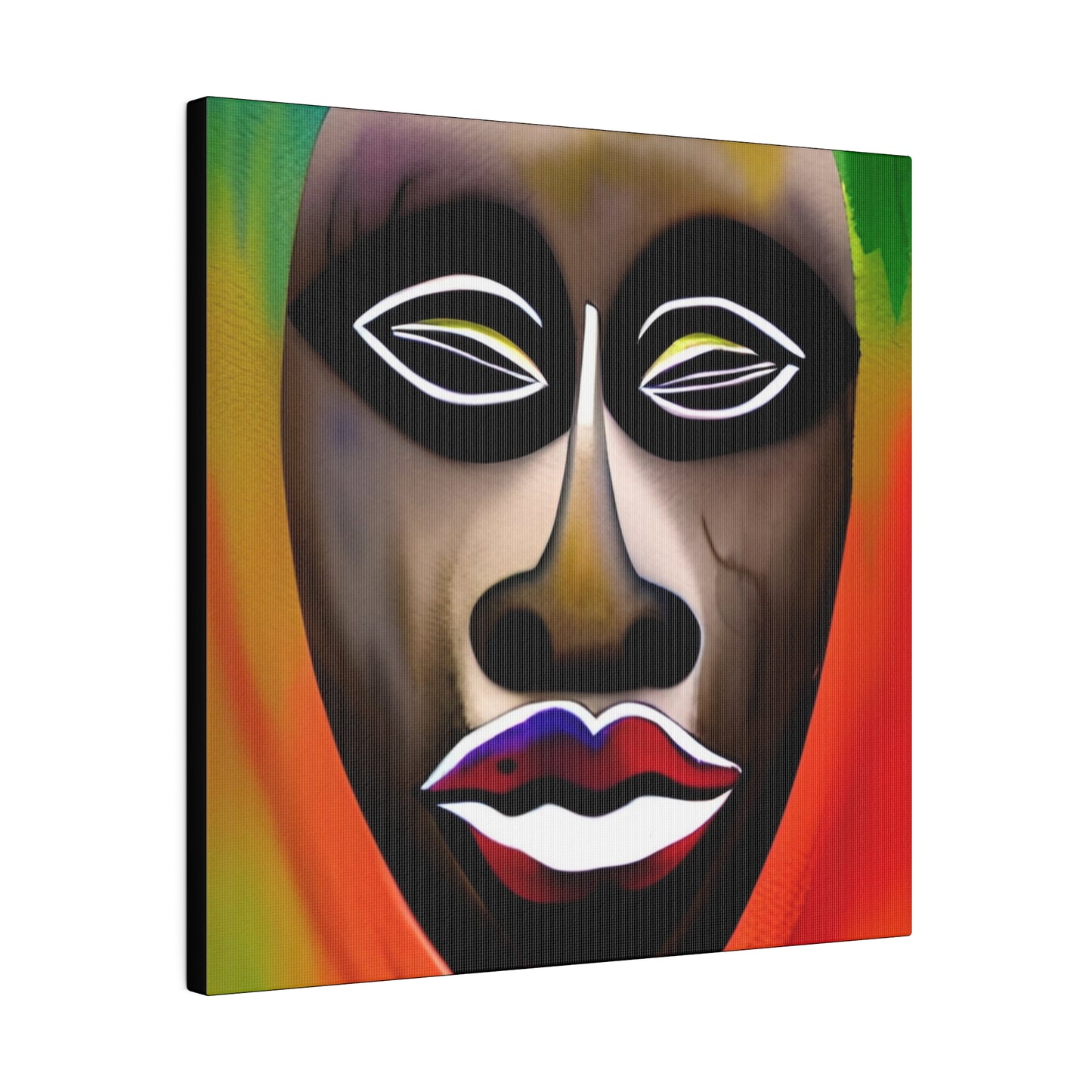 PAN AFRICA Matte Canvas, Stretched, 0.75"