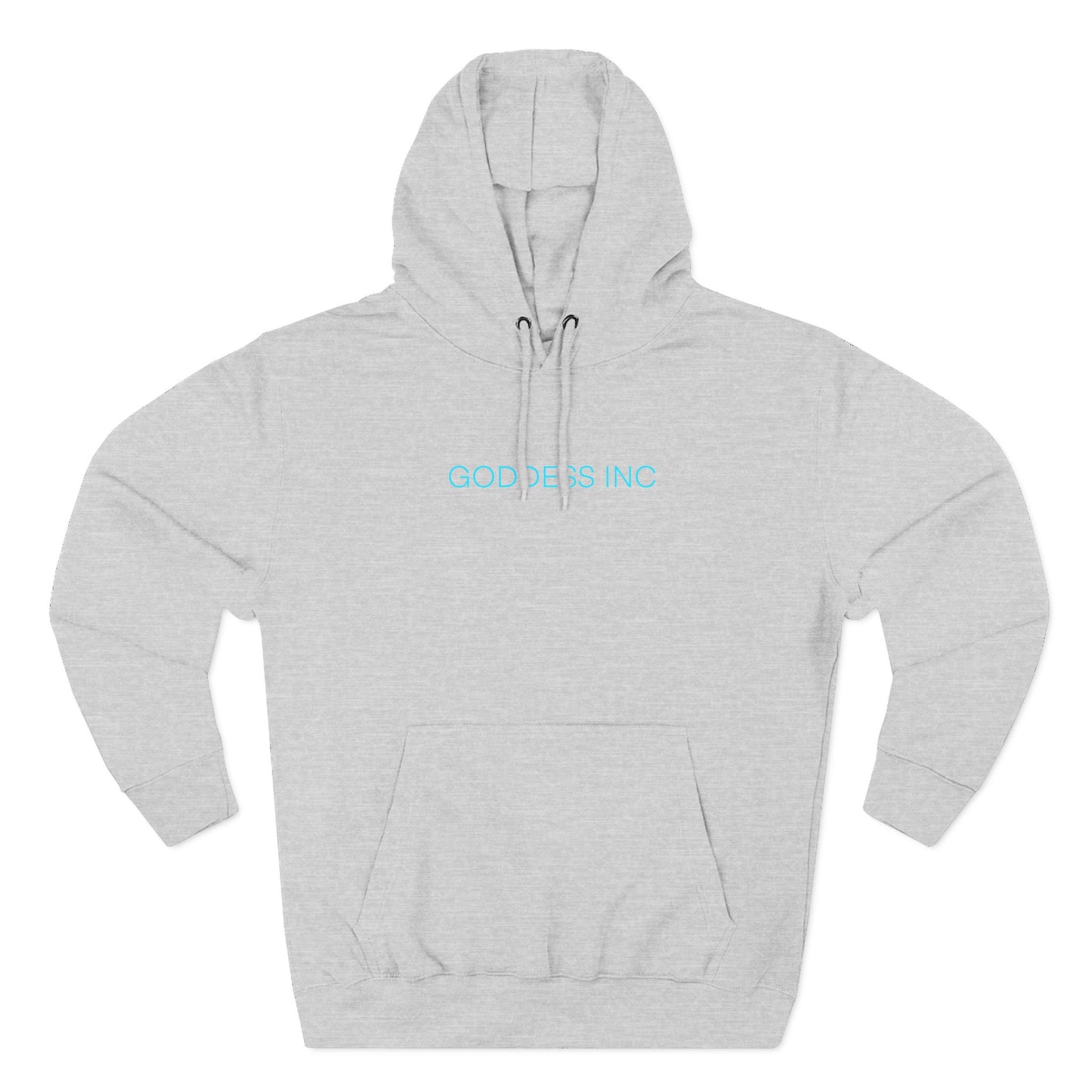 GODDESS INC Three-Panel Fleece Hoodie