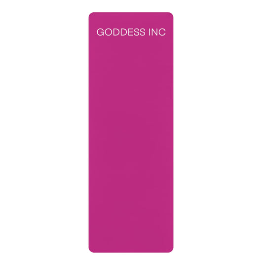 GODDESS INC, Rubber Yoga Mat, Pink