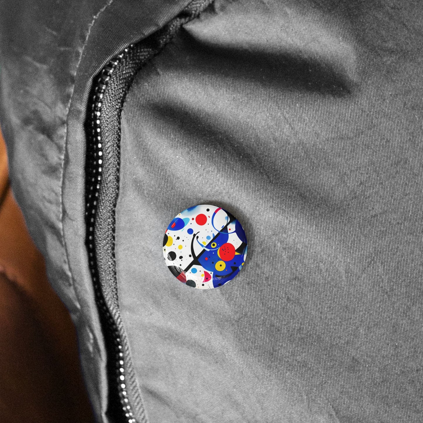 Round Pins, Inspired by Miro