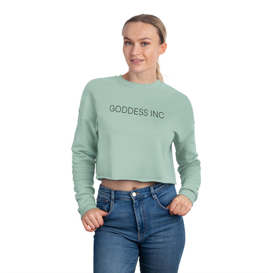 GODDESS INC Women's Cropped Sweatshirt
