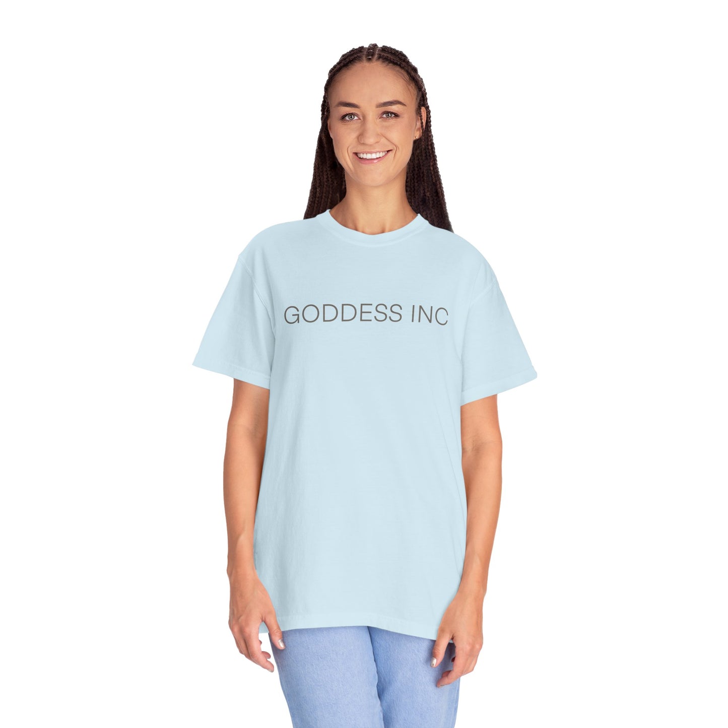 GODDESS INC Garment-Dyed T-shirt