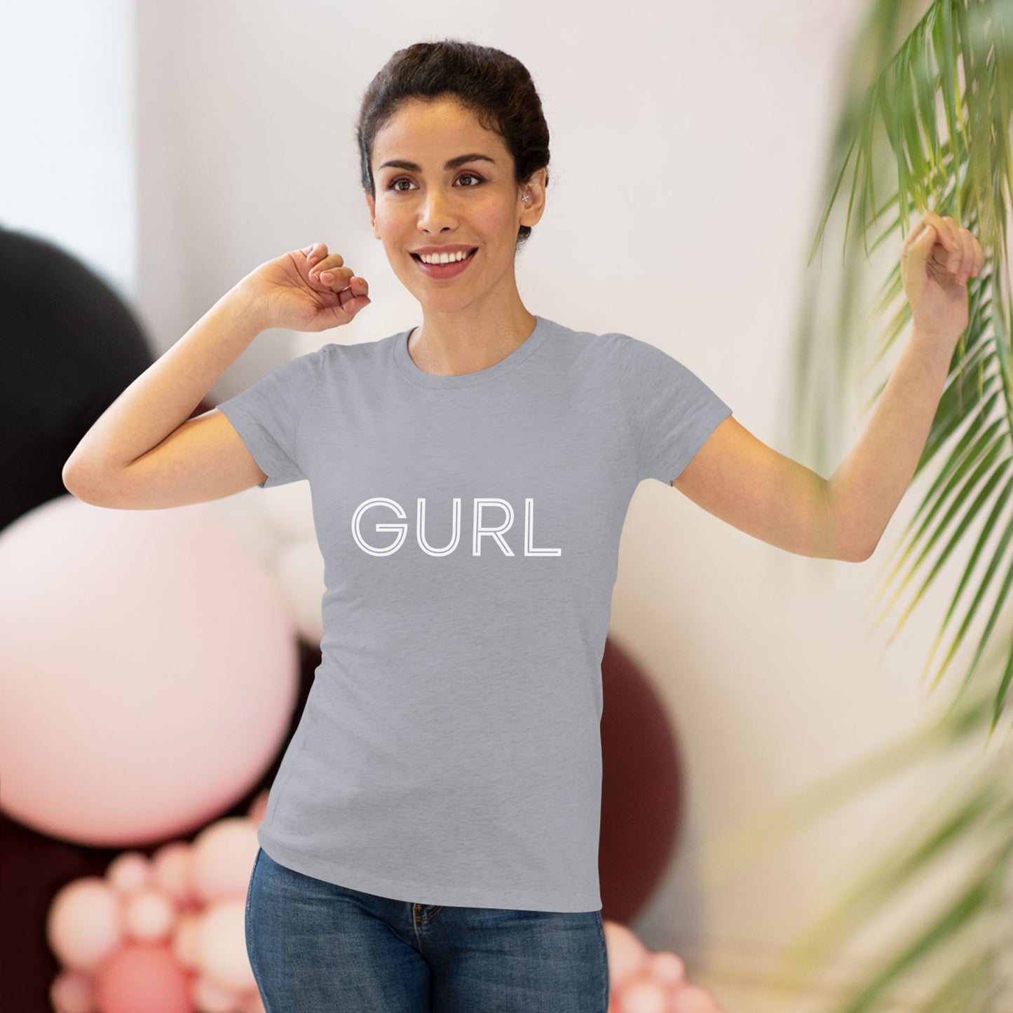 Women's Triblend Tee, GURL