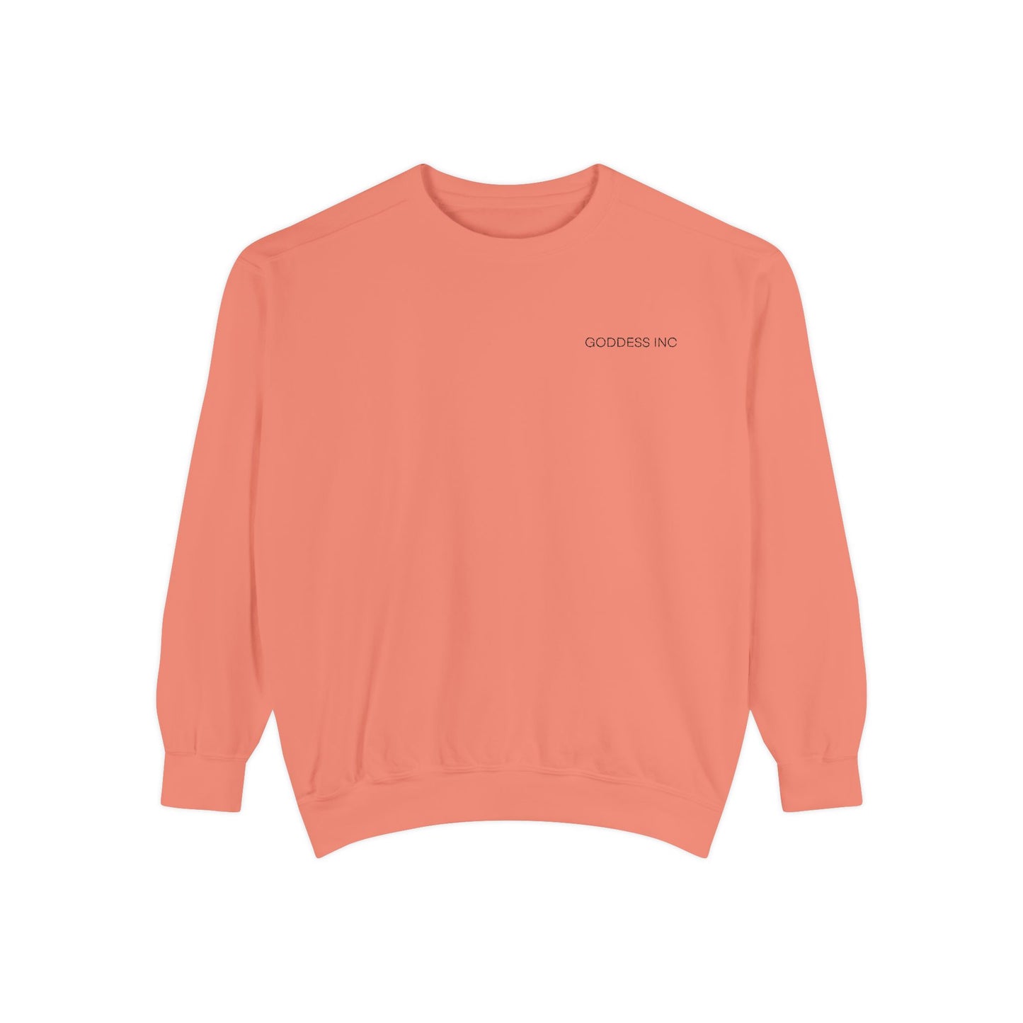 GODDESS INC Garment-Dyed Sweatshirt