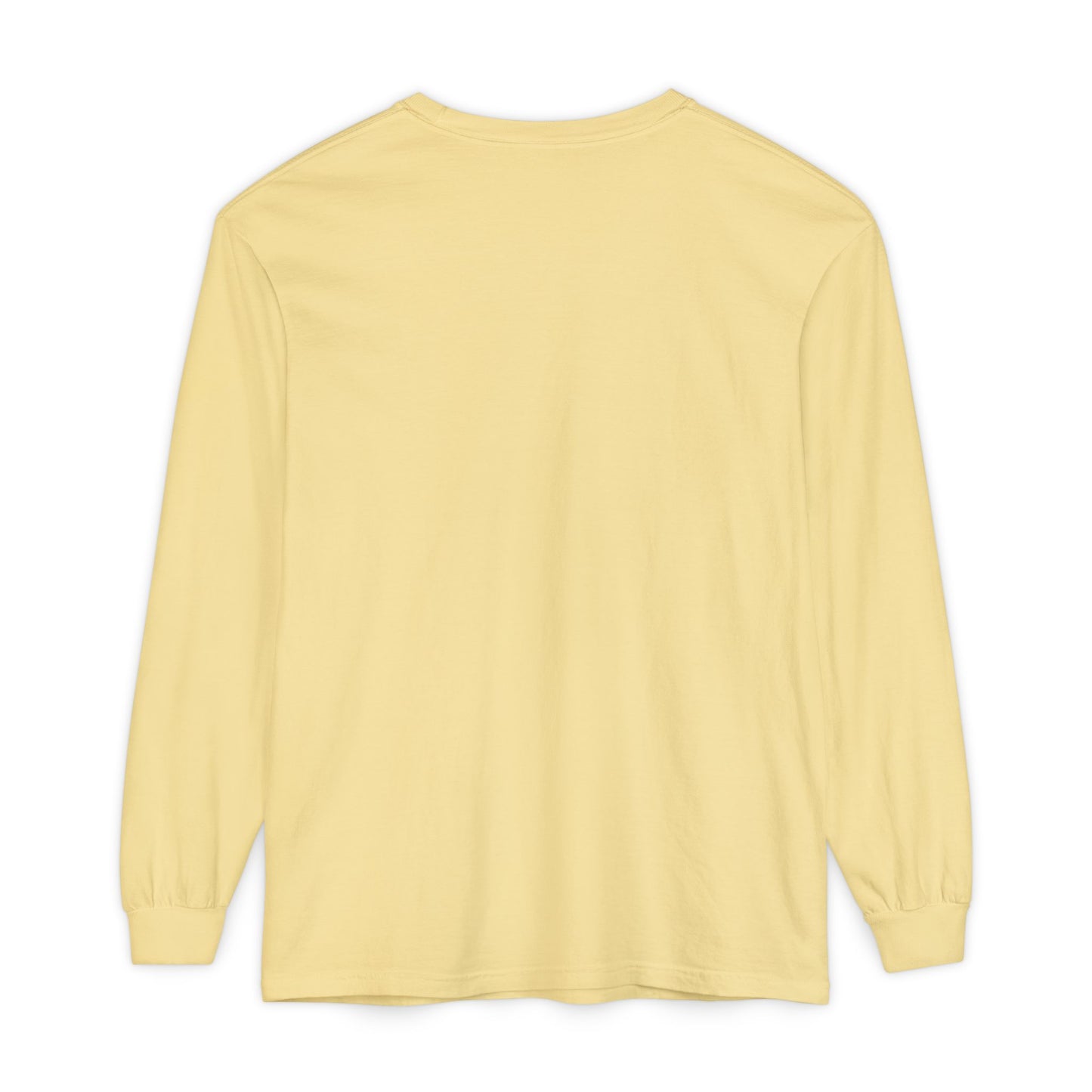 GODDESS INC Garment-dyed Long Sleeve T-Shirt