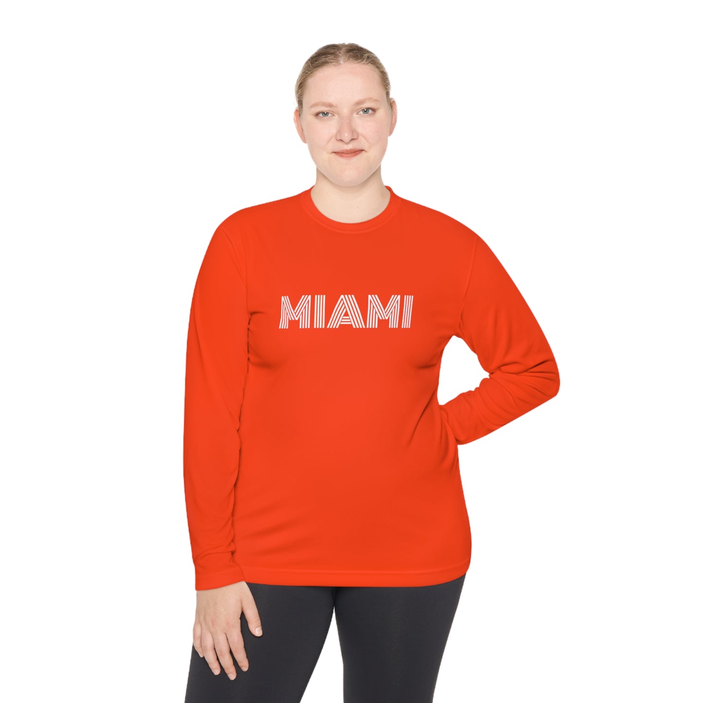 MIAMI Unisex Lightweight Long Sleeve Tee